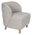 NOIR Laffont Chair with Wheat Fabric For Sale