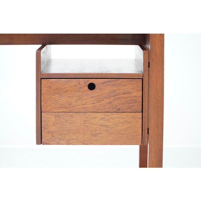 Desk by Charles Vandenhove for the Lucien Brull University Residence, Belgium, 1960s For Sale - Image 11 of 16