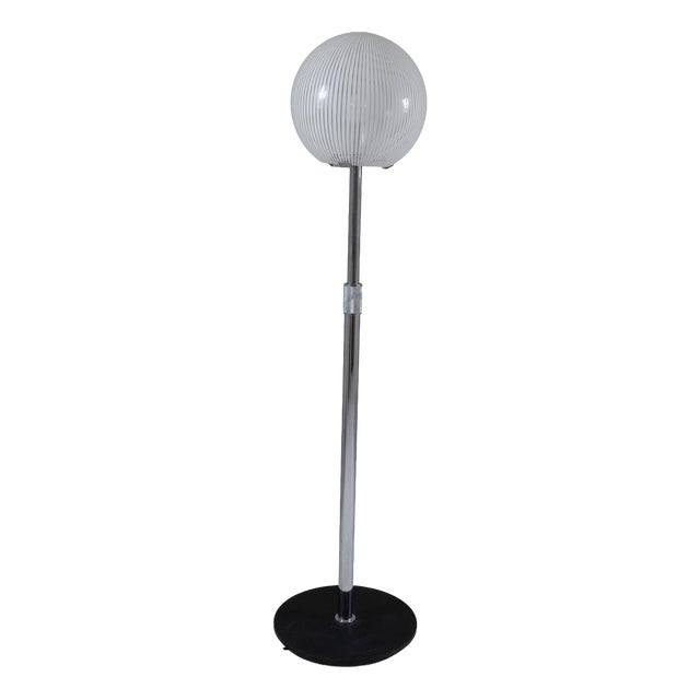Telescopic Floor Lamp, Venini, 1970s For Sale