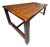 1960s Solid Oak Kitchen Refractory Dining Table. Antique Style For Sale