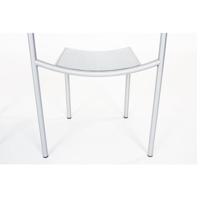 Metal Von Vogelsang Chairs by Philippe Starck for Driade, 1985, Set of 2 For Sale - Image 7 of 12