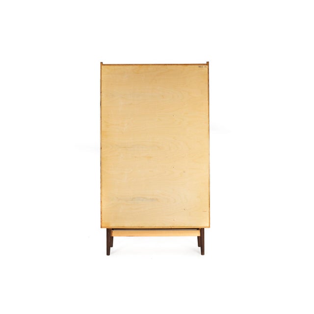 Ebonized Oak Bookcase by Johannes Sorth for Nexo Mobelfabrik For Sale - Image 4 of 17