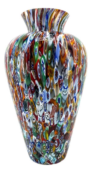 Murrina Amphora Vase by 1295 Murano
