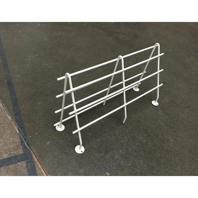 Mid-Century Modern Minimalist Coat Metal Rack, 1960s, in Very Good conditions. Designed 1960 to 1969