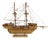 Wooden Model Sailing Ship by J. Romero For Sale