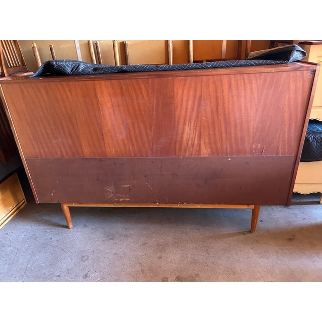 Vintage Mid-Century Modern Teak Credenza by Johannes Andersen For Sale - Image 9 of 11