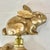 Vintage Hollywood Regency Boho Chic Brass Bunny Outside Water Faucet. For Sale - Image 6 of 9