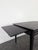 Metal Large Louis XVI Flat Desk in Black Lacquered and Gold Trim For Sale - Image 7 of 10