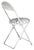 Antique Francois Carre Sunburst Folding Garden Chairs, 2 Pieces For Sale - Image 12 of 18
