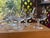 1960s Air Twist Stems Handblown Crystal Brandy Snifters / Cognac Glasses - Set of 4 For Sale - Image 9 of 10