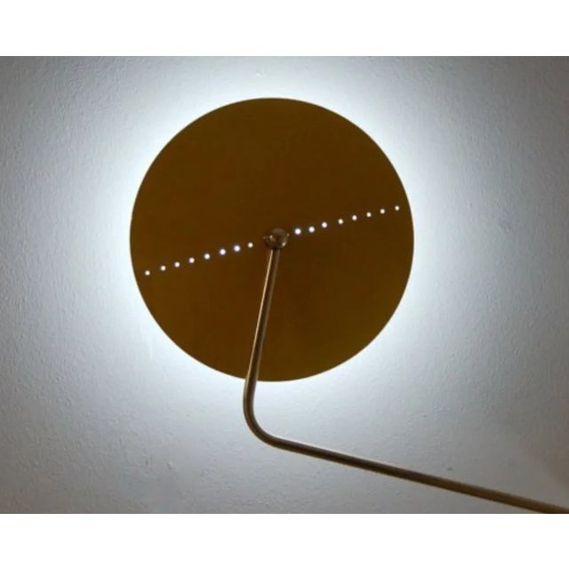 Very particular wall lamp from the 50s, completely restored, soft light, typical of the era, in Italy sculpture lamps were...