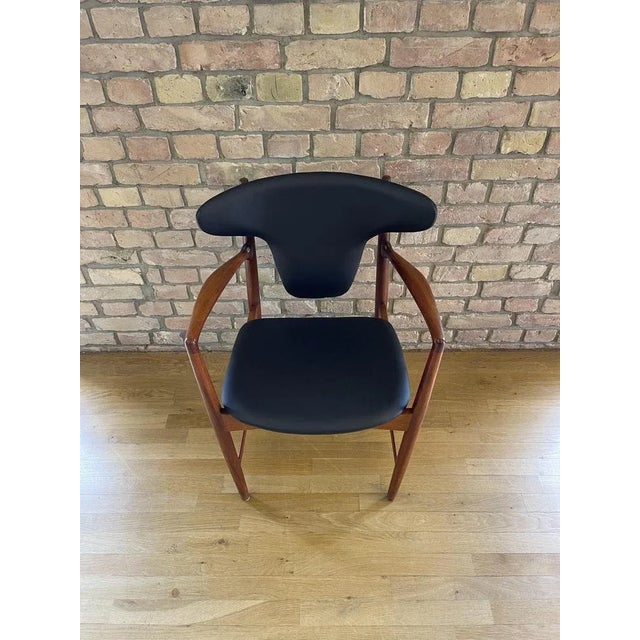 Armchair by Eva & Nils Koppel for Slagelse Møbelværk, 1960s For Sale - Image 7 of 12