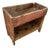 Early 1900s Small Pine Dry Sink For Sale