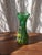 1990s Vintage Green Art Glass Vase, 1990s For Sale - Image 5 of 7