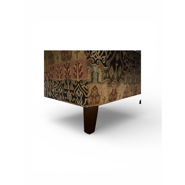 Pair of Tapestry Upholstered Slipper Chairs For Sale - Image 11 of 12