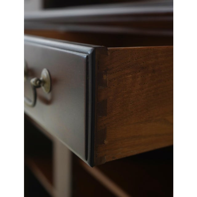 Kittinger Wa-1027 Colonial Williamsburg Mahogany Cupboard For Sale In Philadelphia - Image 6 of 18