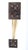Mid 20th Century Vintage 9.5 In. Brass Thumb Latch Door Pull Handle For Sale - Image 5 of 5