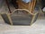 Metal Gilt Trifold Fireplace Screen Guard, 1970s For Sale - Image 7 of 8
