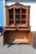 Wood Extremely Rare Pair of Carved Oak Louis XIV Style French Oak Vitrines C1890 For Sale - Image 7 of 7