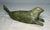 Folk Art Antique Signed Carved Green Soapstone Canadian Seal Eskimo Sculpture Inuit For Sale - Image 3 of 11