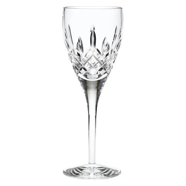 Traditional Lismore White Wine, Two Iced Beverages, Red Wine, and Champagne Flute by Waterford- 5 Pieces For Sale - Image 3 of 5