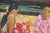 Paper Tahitian Women on the Beach, Art Print, 1980s, Framed For Sale - Image 7 of 12