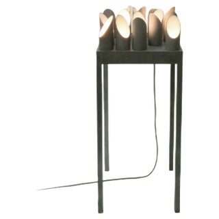 Aluminium Light Sculpture from Dornentisch For Sale