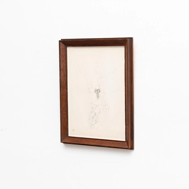 Dora Maar, Pointillist Colored Drawing, 1960, Ink on Paper, Framed For Sale - Image 12 of 15