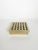 “Ultima” ashtray designed by Beck & Jung in Denmark during the 1960s. Crafted in solid brass, the piece features a...