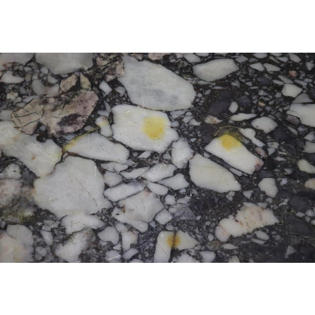 French Louis XV Giltwood Marble Top Center Table C.1880s Era For Sale - Image 12 of 14