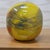 Mouth-Blown Studio Glass Vase in Yellow Tones attributed to Ioan Nemtoi, 2000s For Sale - Image 3 of 18