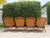 Wood Vintage Palecek Wicker Dining Armchairs With Cushions – Set of 4 For Sale - Image 7 of 18