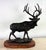 Handsome Vintage Cast-Iron Stag Sculpture For Sale In Philadelphia - Image 6 of 12