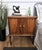 Mid-Century Italian Wood Bedside Tables, 1950s, Set of 2 For Sale - Image 3 of 11