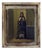 Italian Monk Saint, Oil on Wooden Panel, Late 19th or Early 20th Century, Framed For Sale