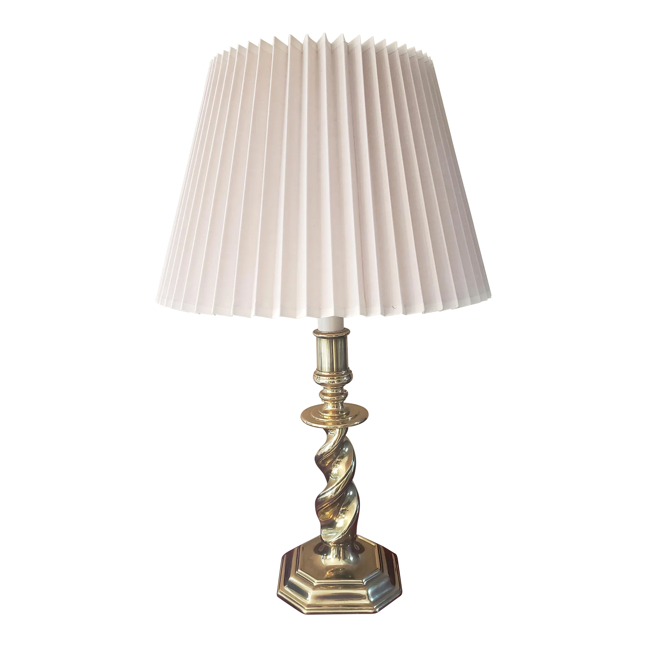 Desk Lamp With Shade - Antique Brass - Allysons Place