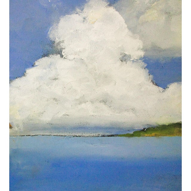 2020s North Shore Cottages 18x24 Lynne French California Pacific Seascape Landscape For Sale - Image 5 of 6