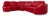 Ruby Red Leather Corner Sofa from Ewald Schillig For Sale