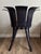 Vintage King Harold Bentwood Flower Chair Miro Harold Ebonized Ink Black 80s VTG For Sale In Aspen - Image 6 of 12