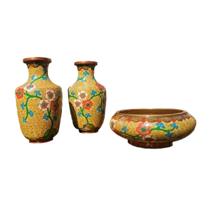 Mid-Century Japanese Vases, Set of 3