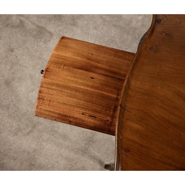 Brown Small Cabaret Table in Mahogany For Sale - Image 8 of 18