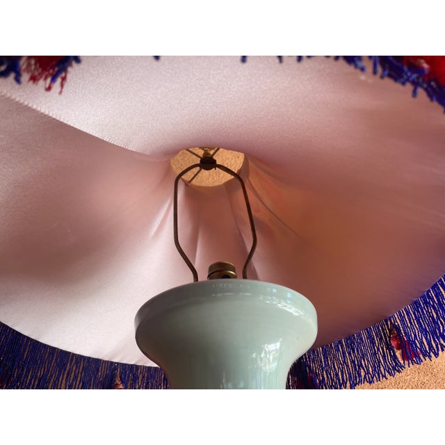 Early 21st Century Penny Long Couture 'Bella' Lamp Shade For Sale - Image 4 of 12