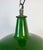 Mid-Century Modern Industrial Green Enamel Factory Pendant Lamp from Revo, 1950s For Sale - Image 3 of 18