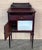Late 19th Century Pair of French Mahogany Nightstands with Drawer, Door and Bronze Crest For Sale - Image 4 of 18