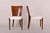 Art Deco Chairs attributed to J. Halabala for Up Závody, Czech, 1940s, Set of 6 For Sale - Image 3 of 8