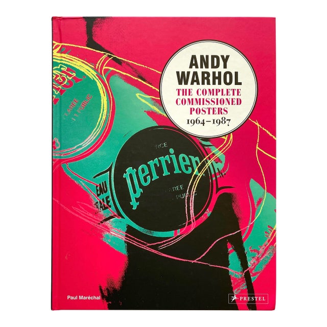 " Andy Warhol : The Complete Commissioned Posters 1964-1987 " Catalogue Raisonne First Edition Large Hardcover Pop Art Book For Sale