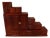 Kaidan Tansu Step Chest With Brass Hardware For Sale