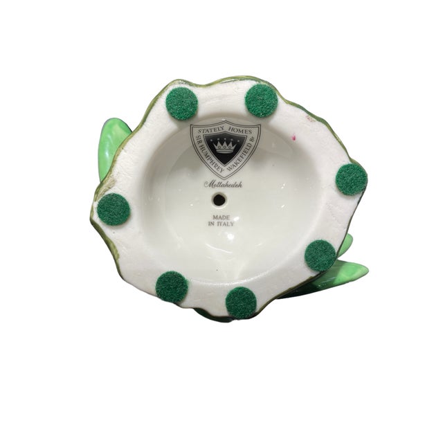 Ceramic Mottahedeh Tulip Vase - Stately Homes, Sir Humphrey Wakefield Br For Sale - Image 7 of 7