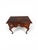 1980s 1980s Queen Anne Style Inlaid Mahogany Lowboy Table With Three Drawers For Sale - Image 5 of 6