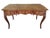 Vintage Mid-Century Italian Desk With Cloth-Lined Drawers For Sale - Image 14 of 18